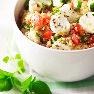 Small Image of Quinoa Caprese Salad