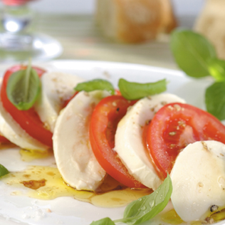 Small Image of Caprese Salad with Guacamole