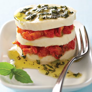 Small Image of Caprese Salad with Sundried Tomatoes