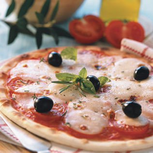 Small Image of Fresh Mozzarella Margherita Pizza