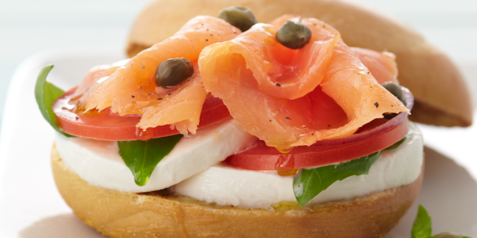 Large Image of Lox & Bagel Caprese