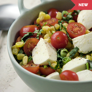 New Corn Caprese Salad