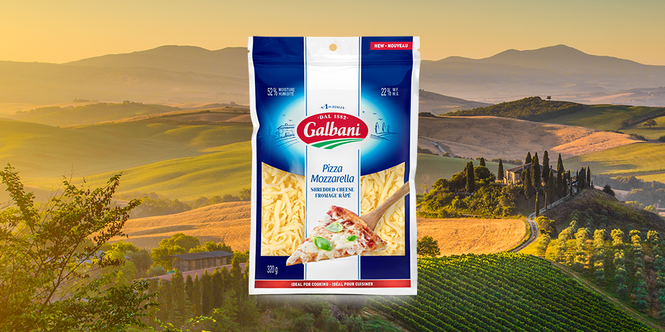 Galbani Pizza Mozzarella Shredded Cheese 320g