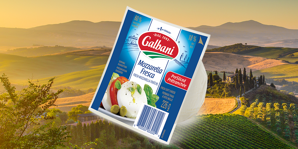 Galbani Mozzarella Fresca Sliced
